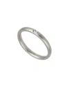Pomellato 18k 0.03 Ct. Tw. Diamond Satin Finish Ring (authentic )