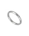 Pomellato 18k 0.18 Ct. Tw. Diamond Eternity Ring (authentic )