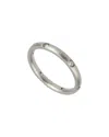 Pomellato 18k 0.18 Ct. Tw. Diamond Matte Finish Ring (authentic )