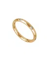 Pomellato 18k 0.18 Ct. Tw. Diamond Ring (authentic )