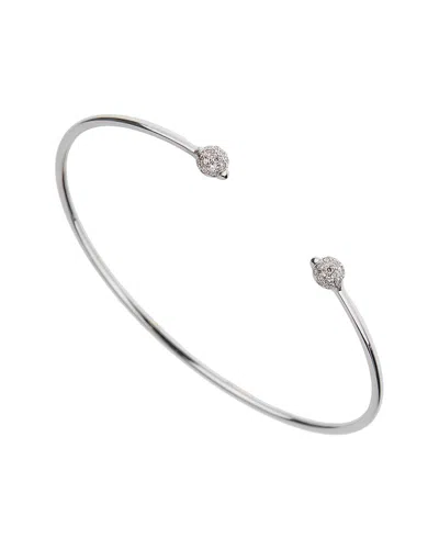 Pomellato 18k 0.24 Ct. Tw. Diamond M'ama Non M'ama Bracelet (authentic ) In Metallic