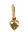 Pomellato 18k 0.30 Ct. Tw. Green Chalcdedony Heart Necklace (authentic )