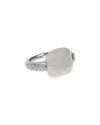Pomellato 18k 2.35 Ct. Tw. Diamond & Opal Capri Ring (authentic )