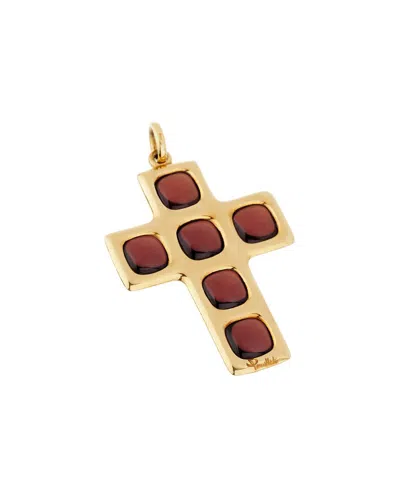 Pomellato 18k 27.00 Ct. Tw. Garnet Pendant (authentic Pre-loved) In Gold