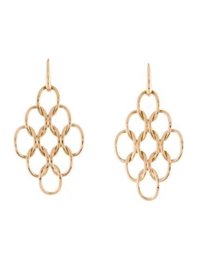 Pre-owned Pomellato 18k Brera Chandelier Earrings In Multi