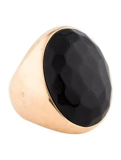 Pre-owned Pomellato 18k Horn Victoria Cocktail Ring In Multi