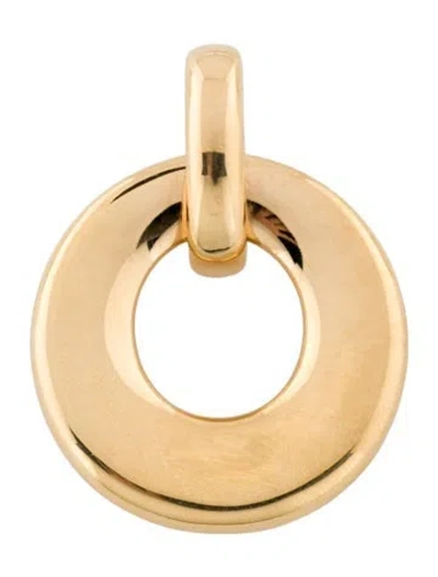 Pre-owned Pomellato 18k Iconica Enhancer Pendant, 1.75" In Multi