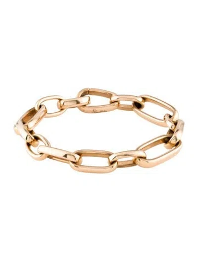 Pre-owned Pomellato 18k Iconica Link Bracelet, 7.25" In Multi