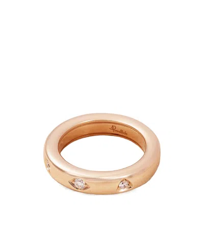 Pomellato Iconica Extra Slim 18-karat Rose Gold Diamond Ring