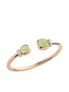 Pomellato 18k Rose Gold Nudo Multi-stone Bracelet In Gold