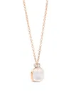Pomellato 18k Rose Gold Nudo Necklace In Gold