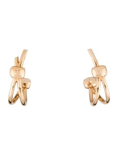 Pre-owned Pomellato 18k Together Drop Earrings In Multicolor