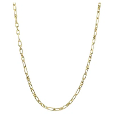 Pre-owned Pomellato 18k Yellow Gold Chain Necklace, Italy, 60cm