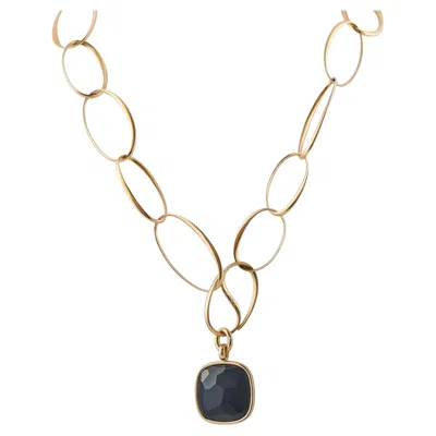 Pre-owned Pomellato 18k Yellow Gold Pendant Necklace Po23-061926