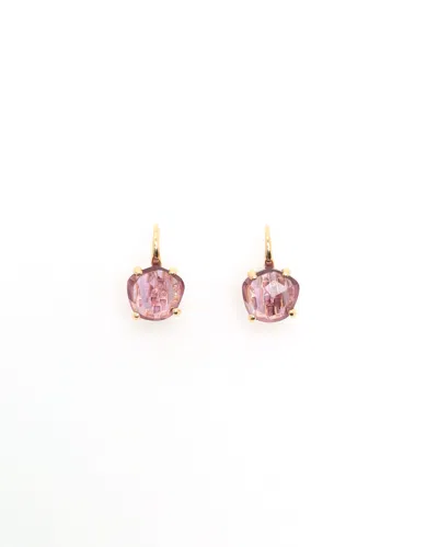 Pomellato Amethyst Lola Earrings, In 18kt Yellow Gold