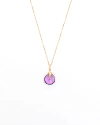 Pomellato Amethyst Necklace In Gold