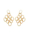 Pomellato Brera 18k Rose Gold Drop Dangle Earrings
