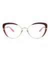 Pomellato 54mm Cat Eye Optical Glasses In Multi
