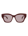 Pomellato Cat Eye-frame Acetate Sunglasses Woman Sunglasses Brown Size 53 Acetate In Brown