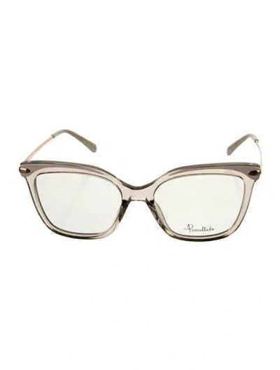 Pre-owned Pomellato Cat-eye Eyeglasses In Clear/neutrals