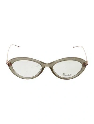 Pre-owned Pomellato Cat-eye Eyeglasses In Neutrals