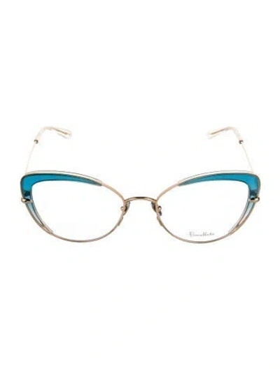 Pre-owned Pomellato Cat-eye Eyeglasses W/ Tags In Blue