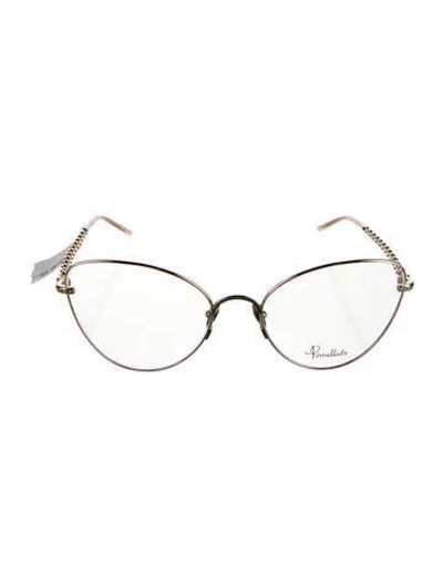 Pre-owned Pomellato Cat-eye Eyeglasses W/ Tags In Clear/gold