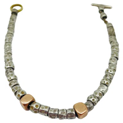 Pre-owned Pomellato Dodo By  Granelli Bracelet In 925 Silver In Multi