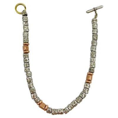 Pre-owned Pomellato Dodo By  Granelli Bracelet In 925 Silver In Multi