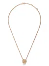 Pomellato Embellished Chain Diamond Necklace In Gold