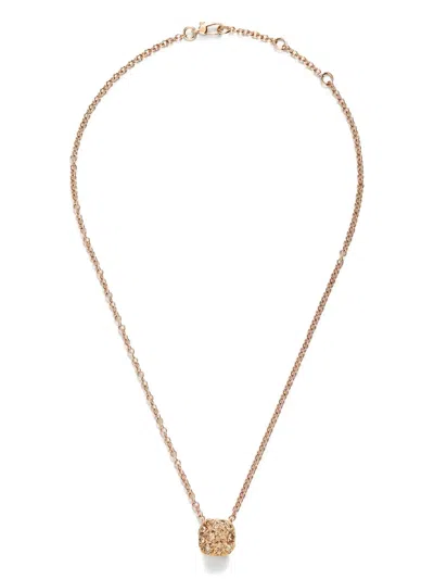Pomellato Embellished Chain Diamond Necklace In Gold