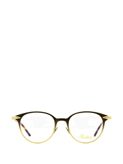 Pomellato Eyewear Griffe Oval-frame Glasses In Multi