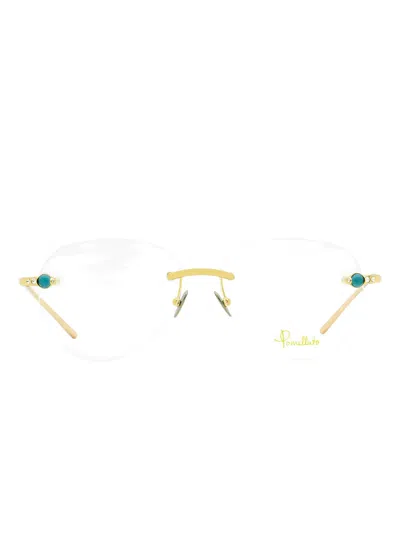 Pomellato Eyewear Oval-shape Glasses In Gold