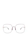Pomellato Eyewear 스퀘어 프레임 안경 In 레드