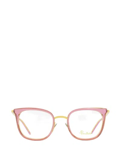 Pomellato Eyewear Square-frame Glasses In Pink