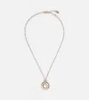 Pomellato Iconica 18kt Rose Gold Pendant Necklace With Diamonds In Metallic