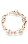 Pomellato Iconica Diamond Link Bracelet In Gold