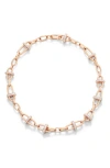 Pomellato Iconica Diamond Link Necklace In Gold