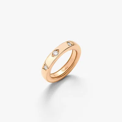 Pomellato Iconica Extra Slim Ring In Black