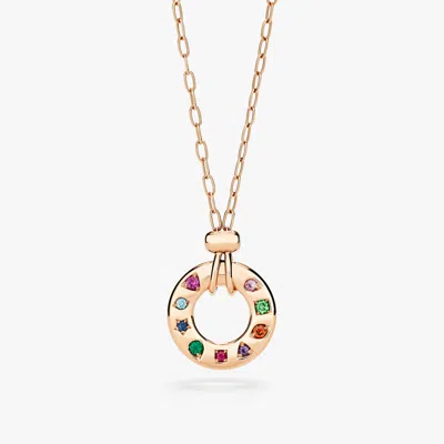 Pomellato Iconica Reversible Necklace With Pendant In Multi
