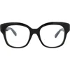 Pomellato Novelty 52mm Square Optical Glasses In Black