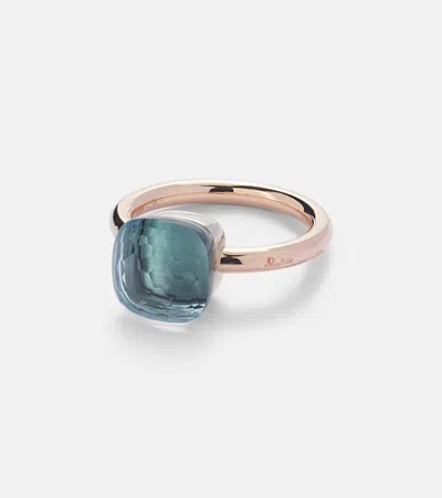 Pomellato Nudo 18kt Gold Ring With Topaz In 0