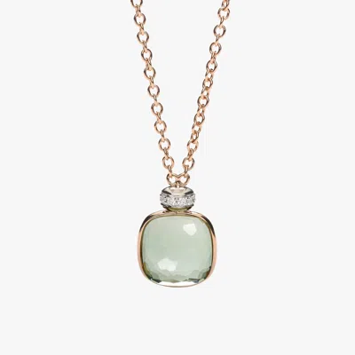 Pomellato Nudo Classic Necklace With Pendant In Multi