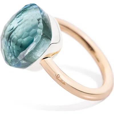 Pomellato Nudo Classic Ring In Blue