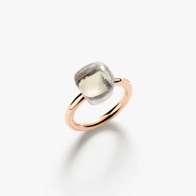 Pomellato Nudo Maxi 18-karat Rose Gold Prasiolite Ring