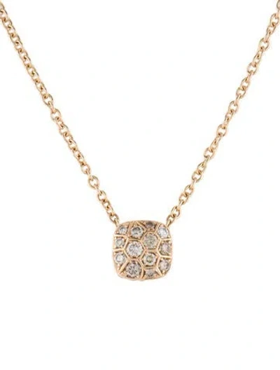 Pre-owned Pomellato Nudo Maxi Pendant Necklace, 16.5" In Multi