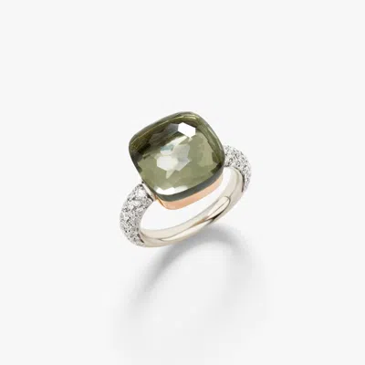 Pomellato Nudo Maxi Ring In Green