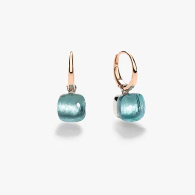 Pomellato Ohrringe Nudo Petit In Green