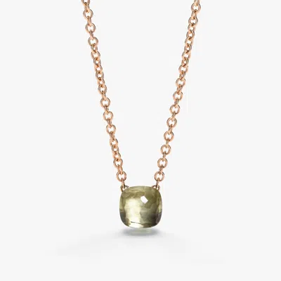 Pomellato Nudo Petit Necklace With Pendant In Neutral