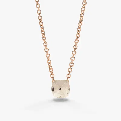 Pomellato Nudo Petit Necklace With Pendant In Orange